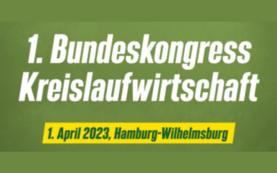 Jetzt anmelden: Kongress zur Kreislaufwirtschaft