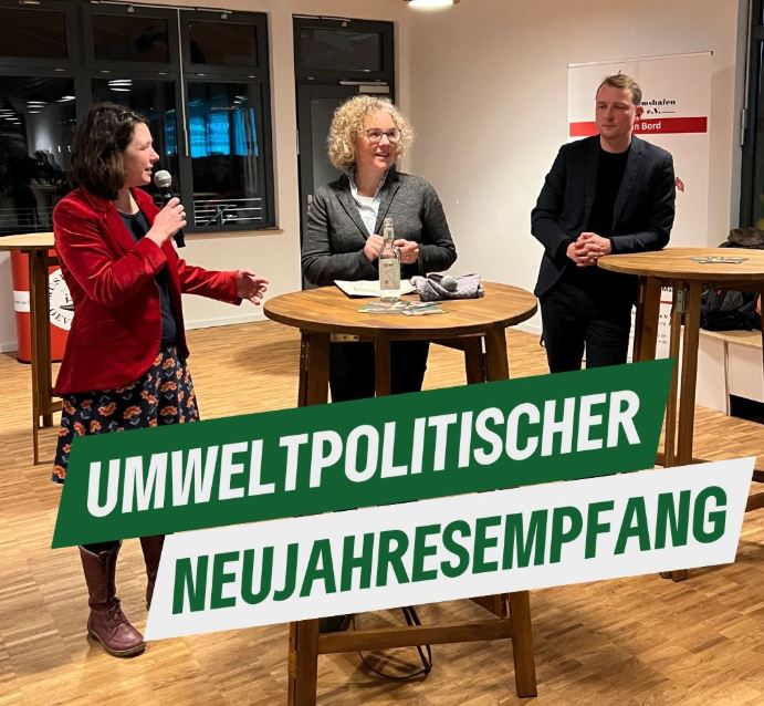 Umweltpolitischer Neujahrsempfang in Övelgönne