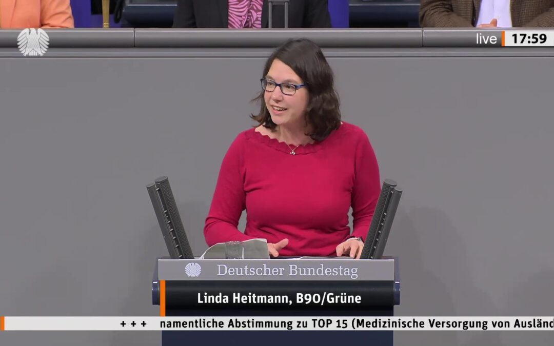 Rede zur Gesundheitsversorgung asylsuchender Menschen