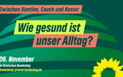 Jetzt anmelden: Fraktionskongress „Wie gesund ist unser Alltag“